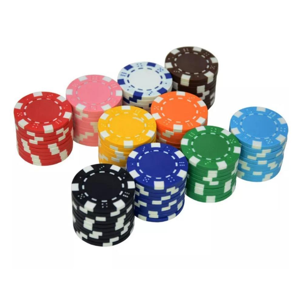 Minicart Poker Chip Koin Chip Polos Isi 50 Pcs - PCP50