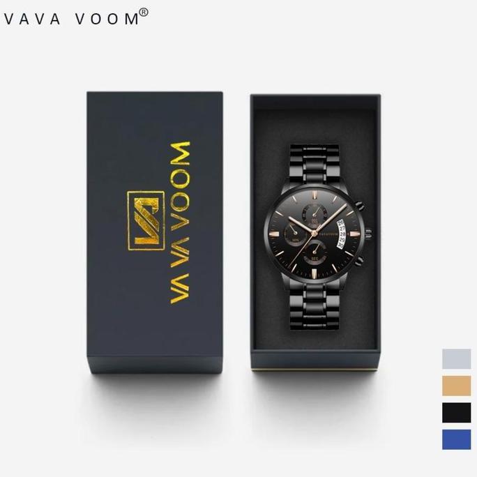 NEW Jam Tangan Pria VAVA VOOM 100% Original Kronograf  214 hadiah watches