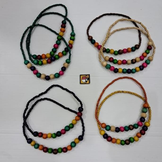 Aksesoris tarian papua / kalung gelang etnik / tari khas papua
