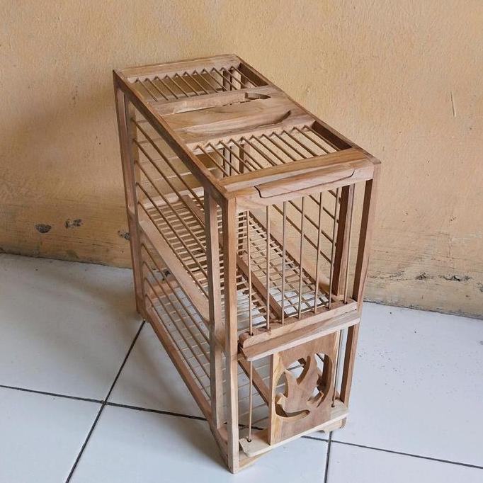 Dongdang matic merpati / Dongdang kayu jati  / dongdang 2 pintu minimalis / kandang merpati matic / 
