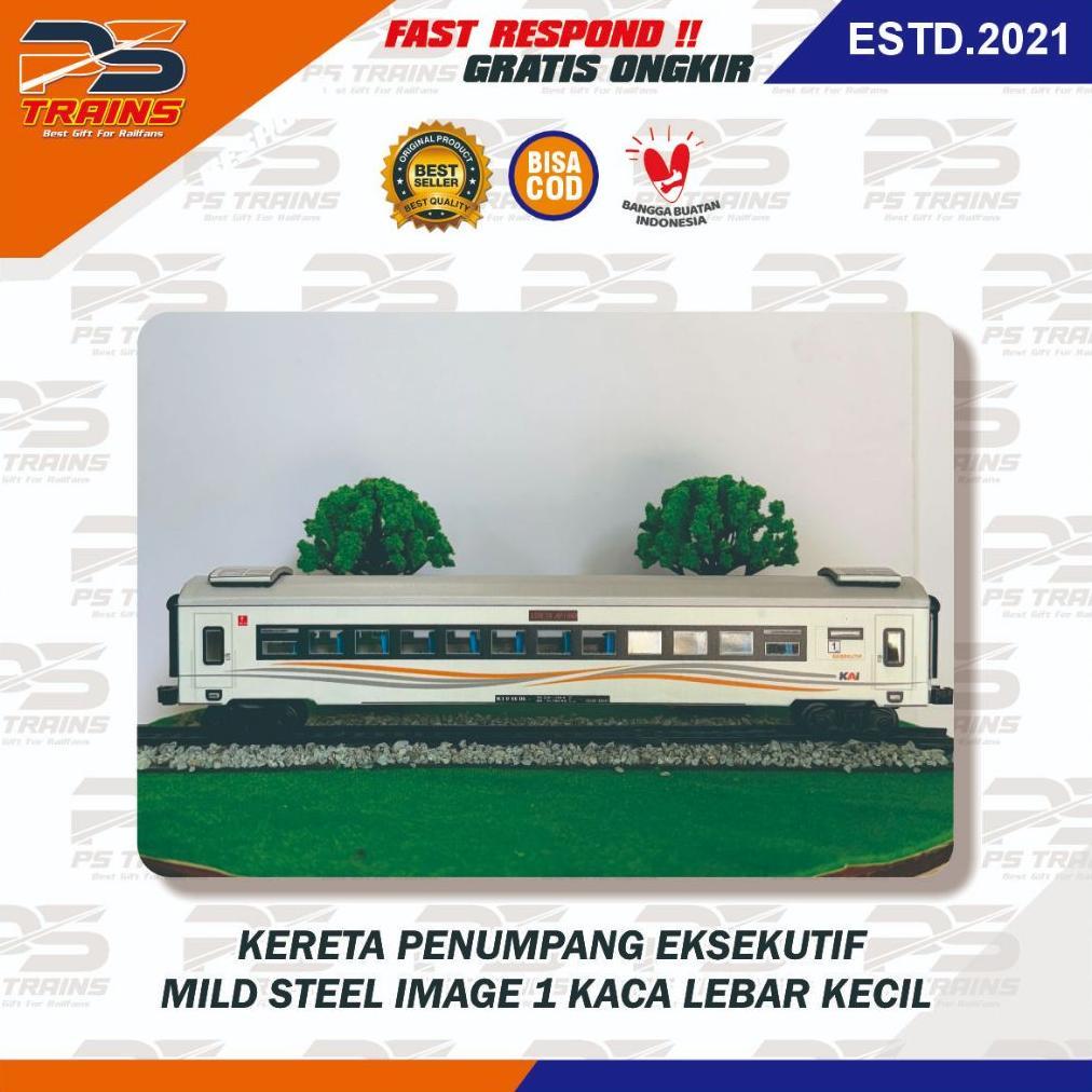 [viral] ( GERBONG ) MAINAN KERETA API INDONESIA GERBONG EKSEKUTIF MILD STEEL 1
