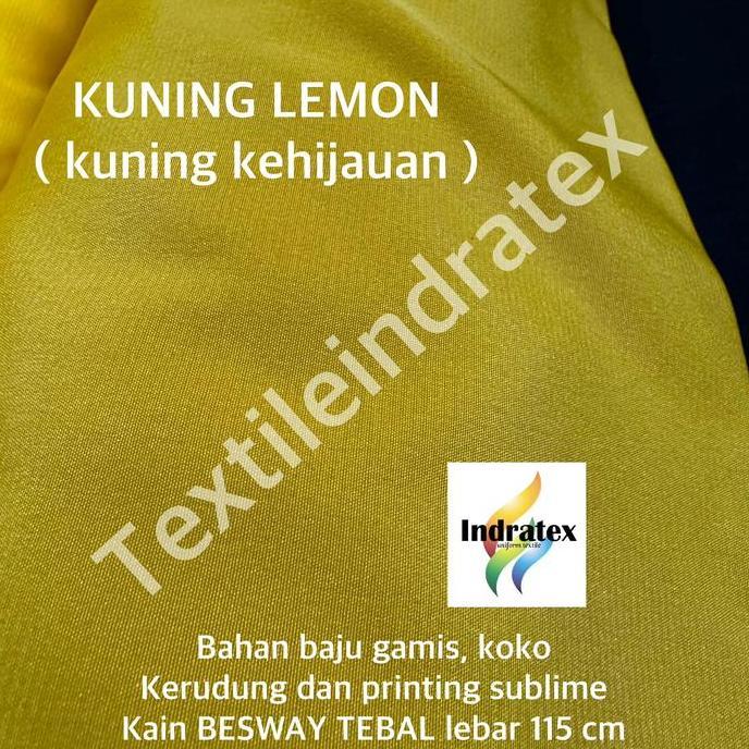 Sew- ( Per 1 Meter ) Bahan Gamis Meteran Kain Besy Bsy Tebal Polyester Lebar 115 Cm Meteran Bahan Ba
