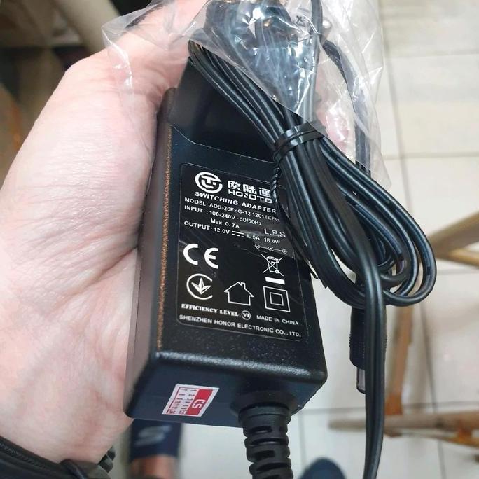 Camc- Adaptor Cctv 1.5A 12V Murni Adaptor 1.5A 12V Adaptor Hikvision