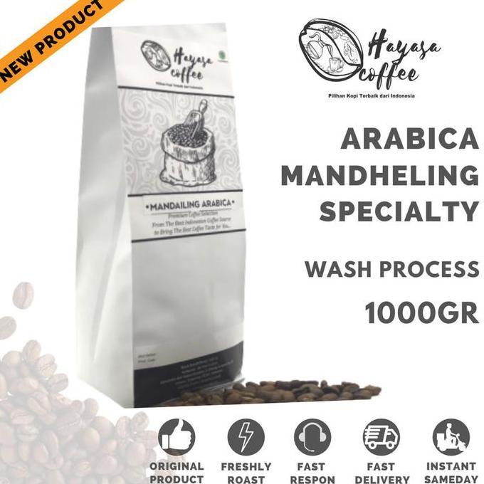 Super Murah, Kopi Hayasa Mandailing Specialty Arabika - 1 Kg