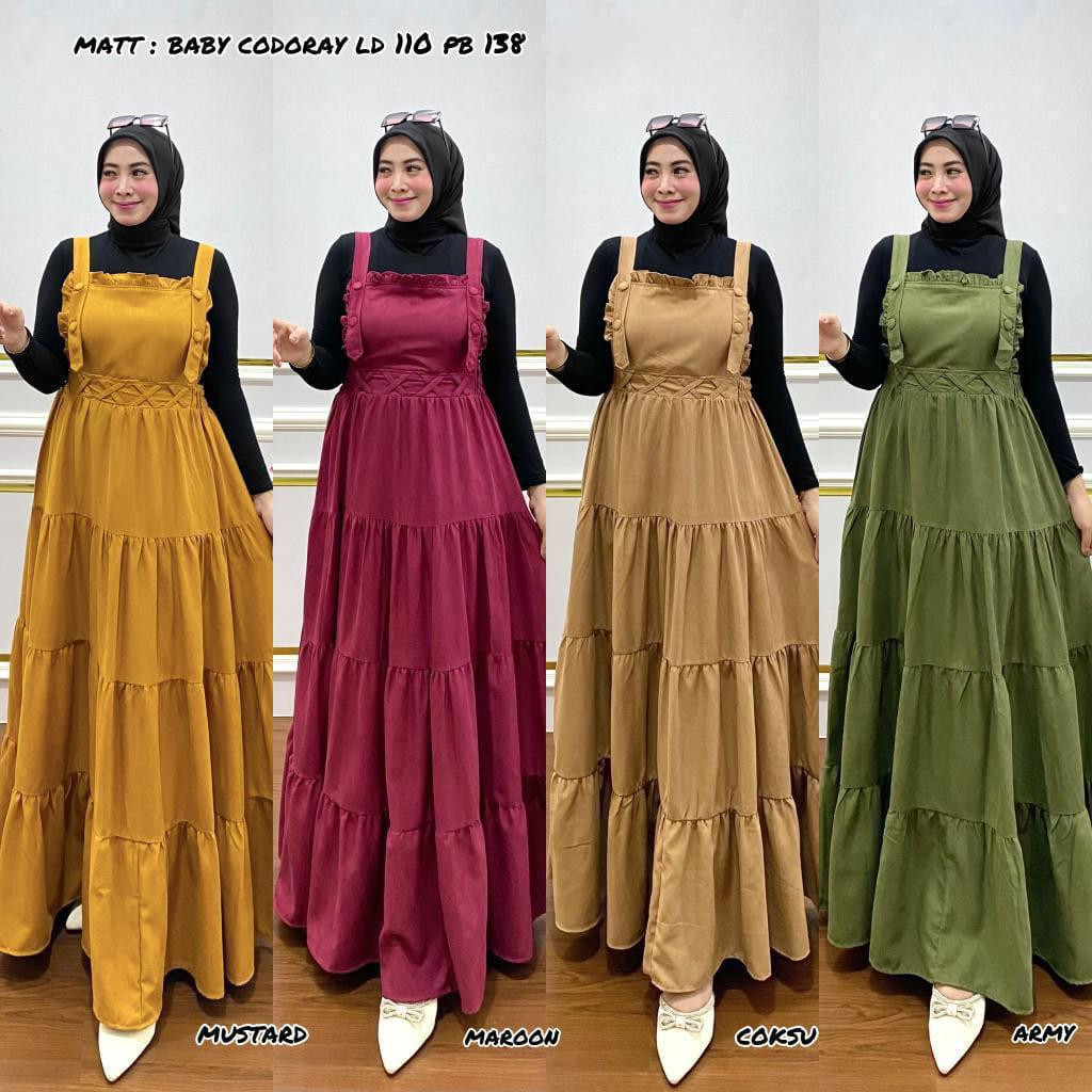 QF. Gamis Overall 924 polos / Overall / Gamis Overall