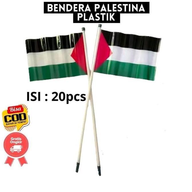 READYY BENDERA PALESTINA / BENDERA PALESTINA TANGKAI / BENDERA PALESTINA (20)