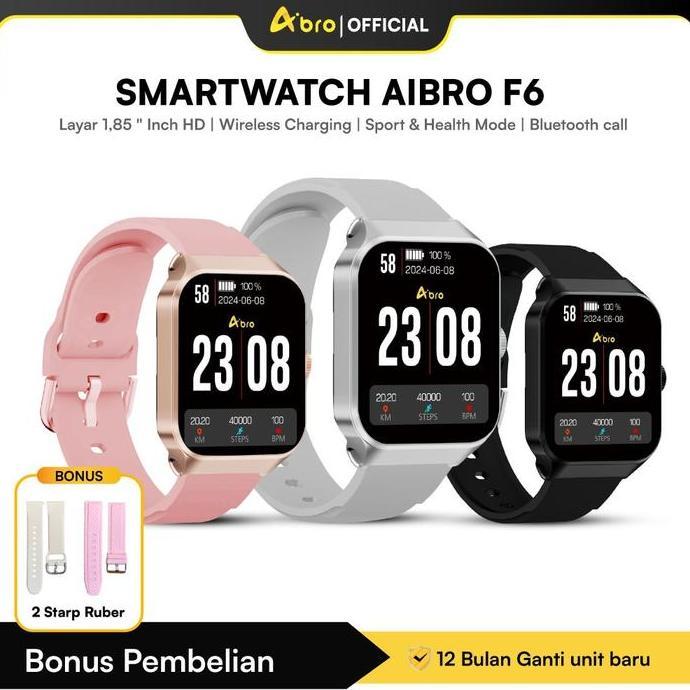Kexx- [ Steven Stenlyy X Aibro ] Bonus Kabel Data Aibro Smarttch F6 Jam | Layar Kalkulator Nfc Suppo