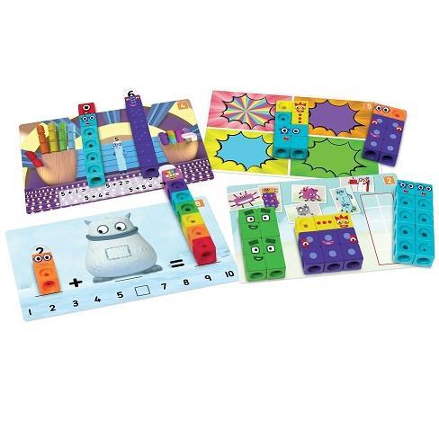 Hand2Mind - Numberblocks MathLink Cubes 110 Activity Set