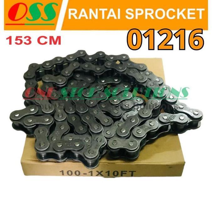 TWOFST RANTAI SPROCKET RS100-1 / ROLLER CHAIN RS 100