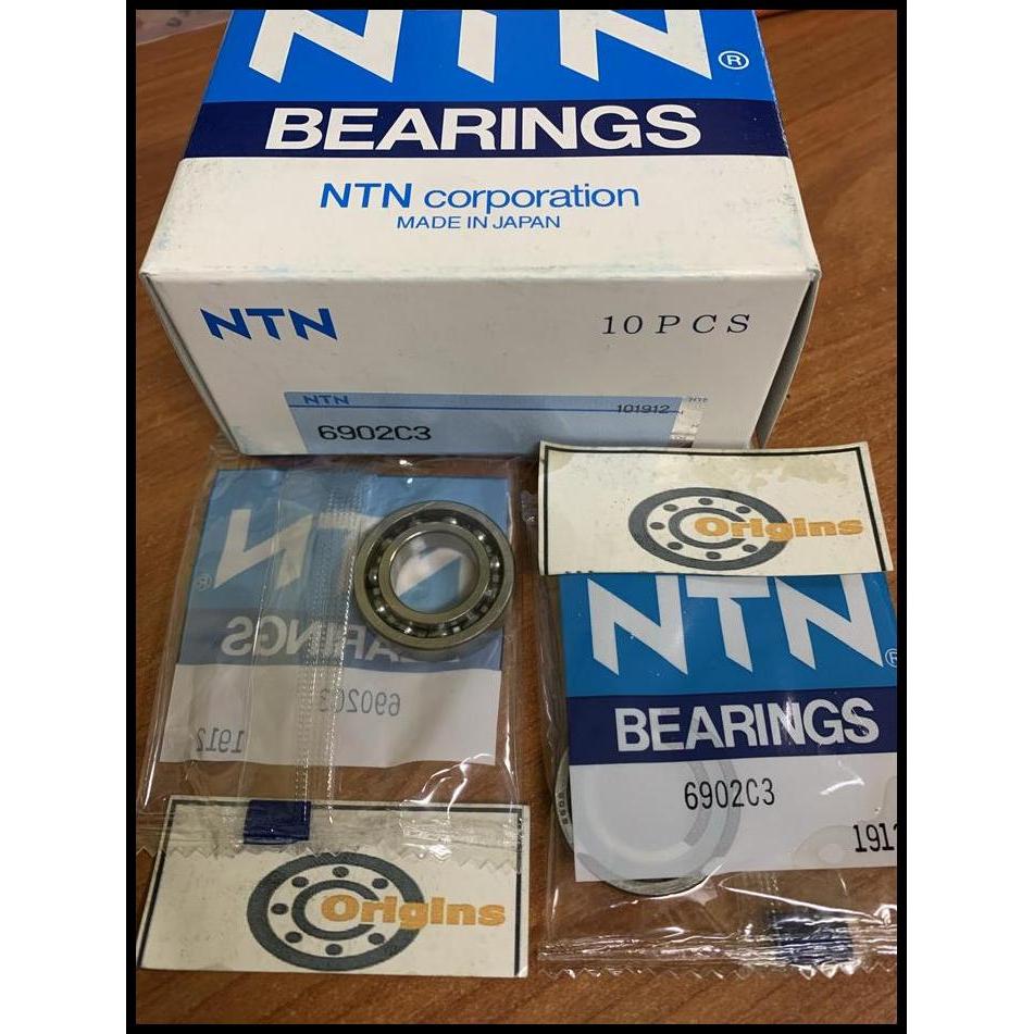 DISKON BEARING 6902 C3 NTN JAPAN OPEN TANPA PENUTUP 6902C3 