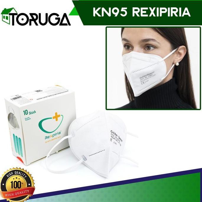 CENDASTRI Masker KN95 FFP2 Rexpiria Masker 4ply + Packing Steril Murah isi 10