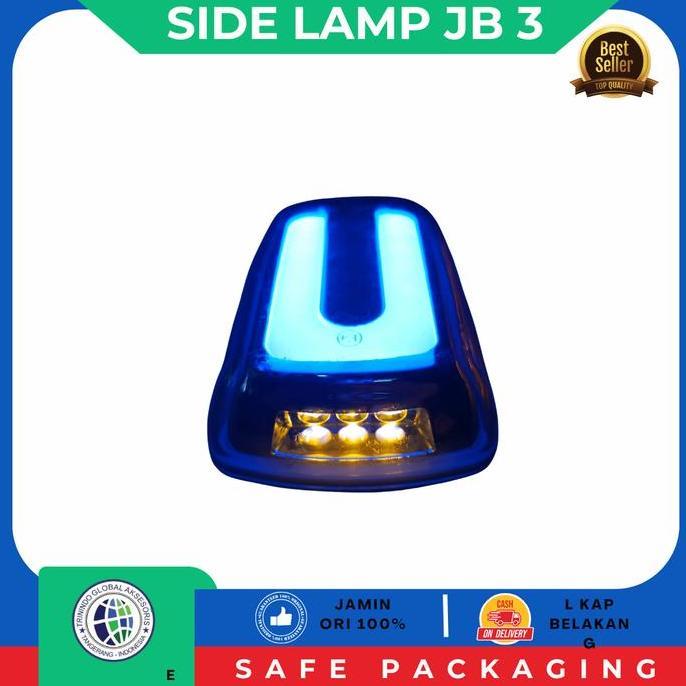 FASTONETO Side Lamp JB3 Biru / Lampu Sein JB3 Biru / Lampu Body JB3 Biru Bus Car