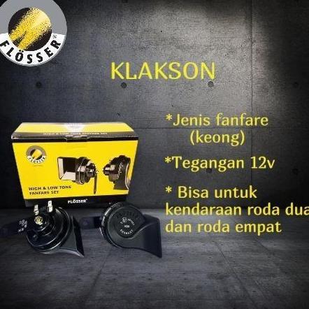 KLAKSON FLOSSER (FER) KEONG BMW  - HORN FANFARE FLOSSER GERMANY