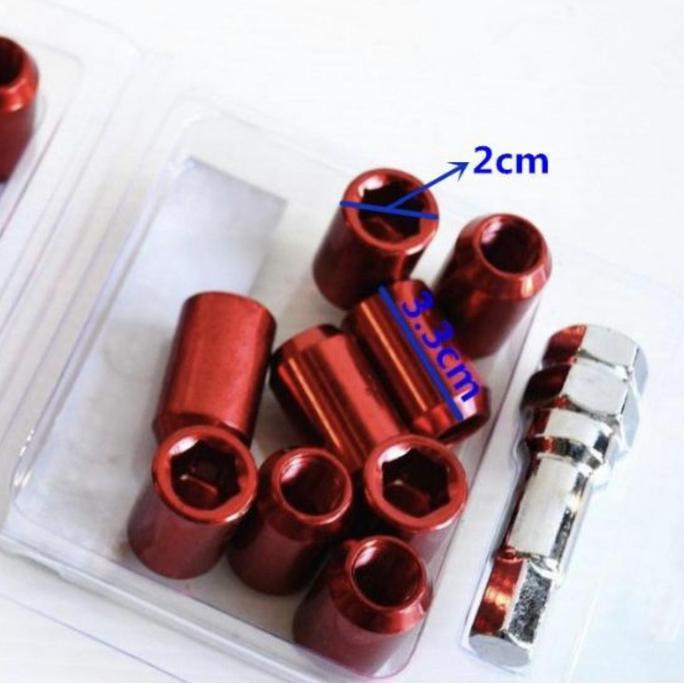 FASTONETO Baut Variasi Roda Mobil Aksesoris Baut Roda Lugnut 1.5mm