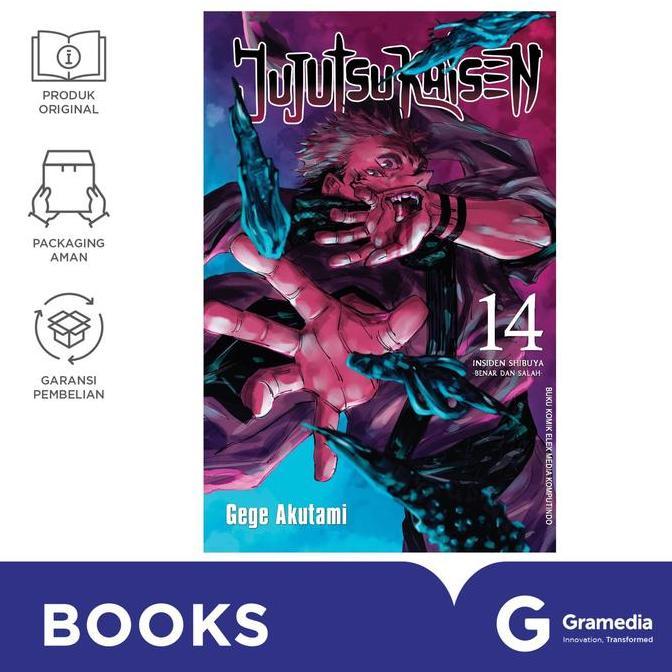 Komik Jujutsu Kaisen 14 (Gege Akutami)