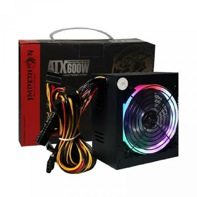 TERMURAH - psu power supply imperion 600 watt atx 8 pin vga