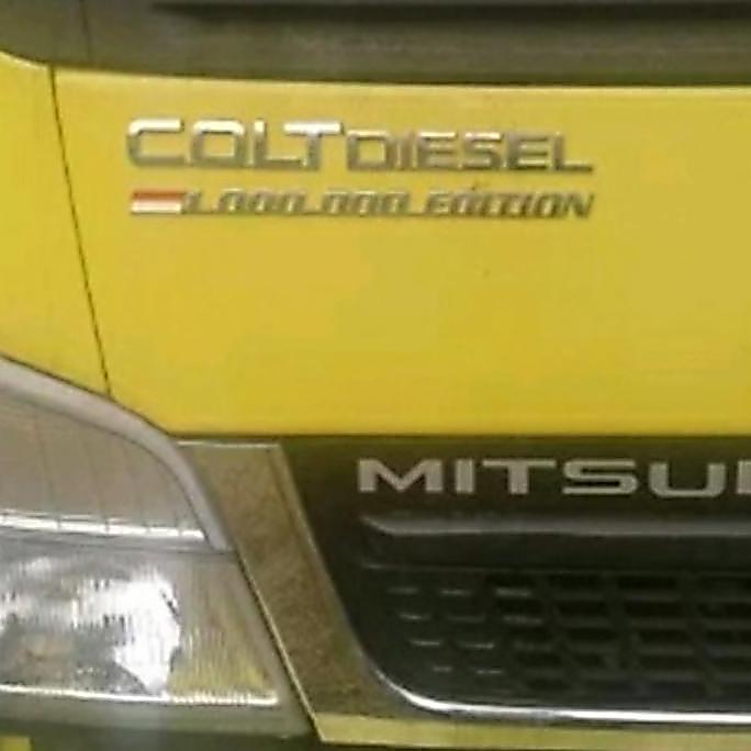 Promo logo mobil emblem set fuso 1 juta edition canter colt diesel harga 4pc Diskon