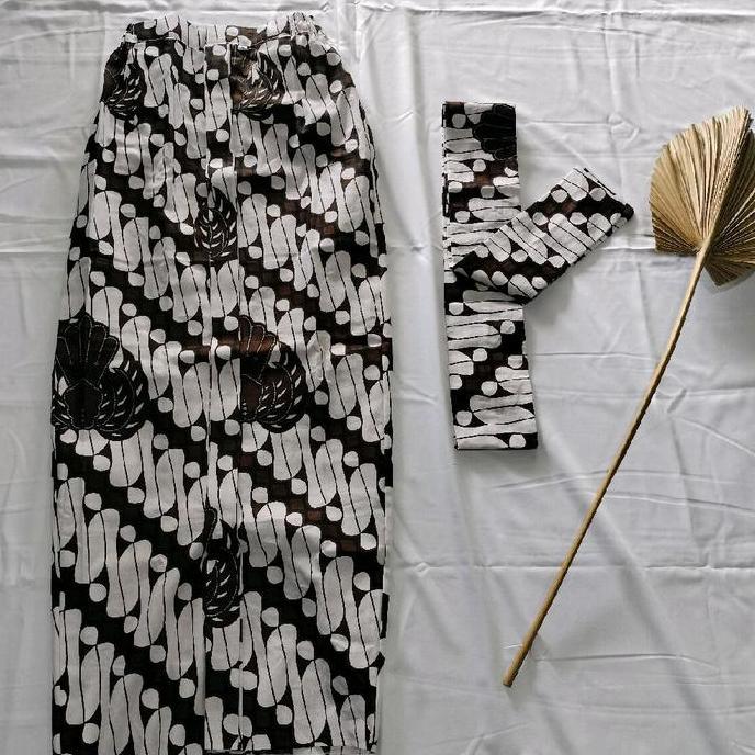 Btk - Rok Span Jarik Katun Set Selendang