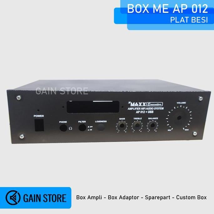Solusoundmart - Box Ampli Amplifier Me Ap 012 Usb Maxx Terbaru 