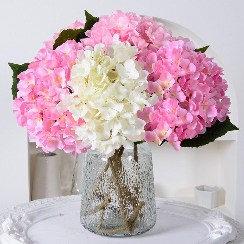 [Harga Grosir]Bunga Hortensia Jumbo Artificial Hydrangea Bunga Artificial Dekorasi 5 Cabang