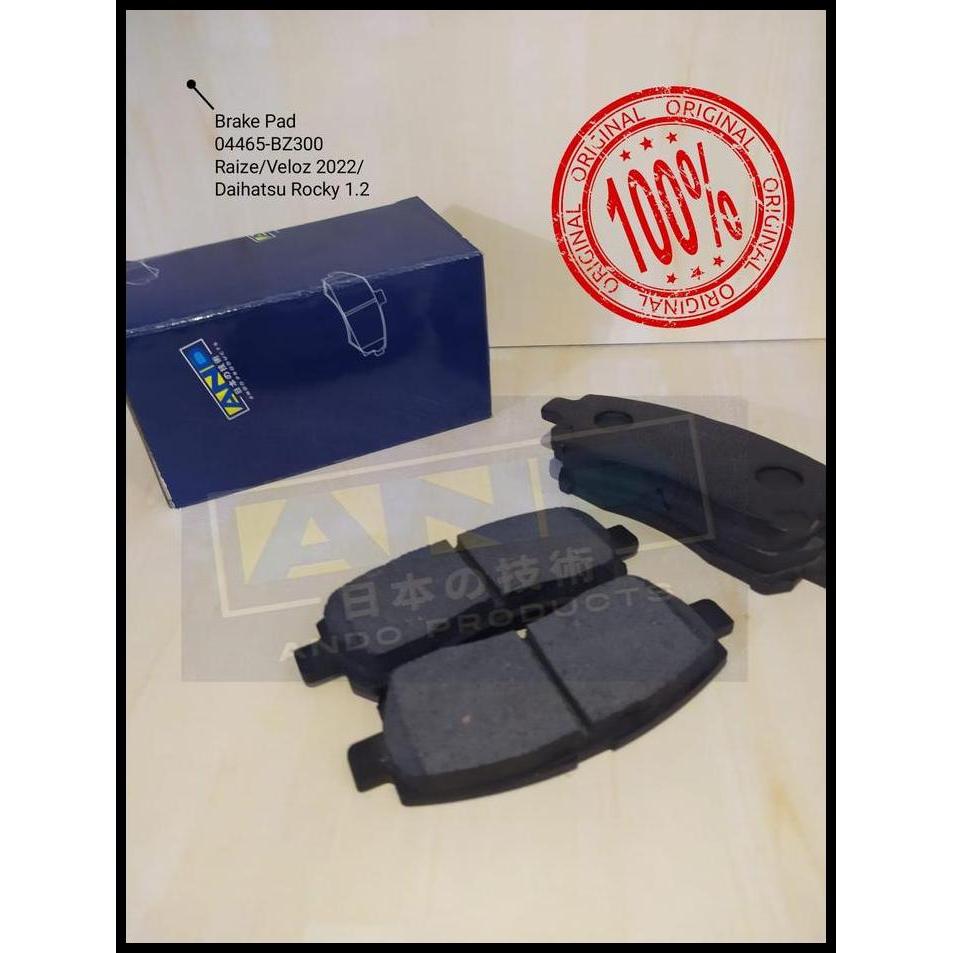 DISKON BRAKE PAD / KAMPAS REM DEPAN 04465 - BZ300 