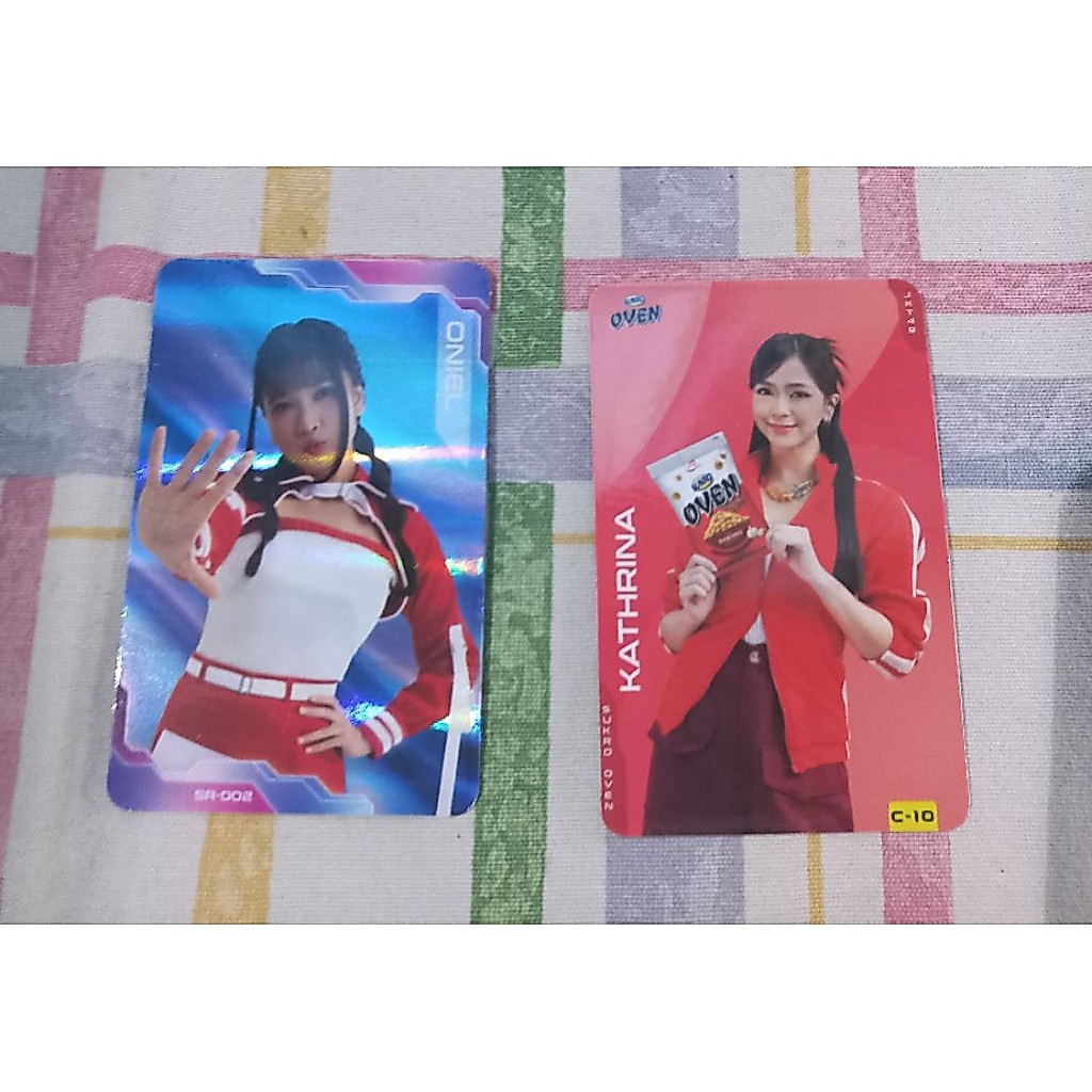 PHOTOCARD JKT 48 ONIEL & JKT 48 KATHRINA × SUKRO OFFICIAL