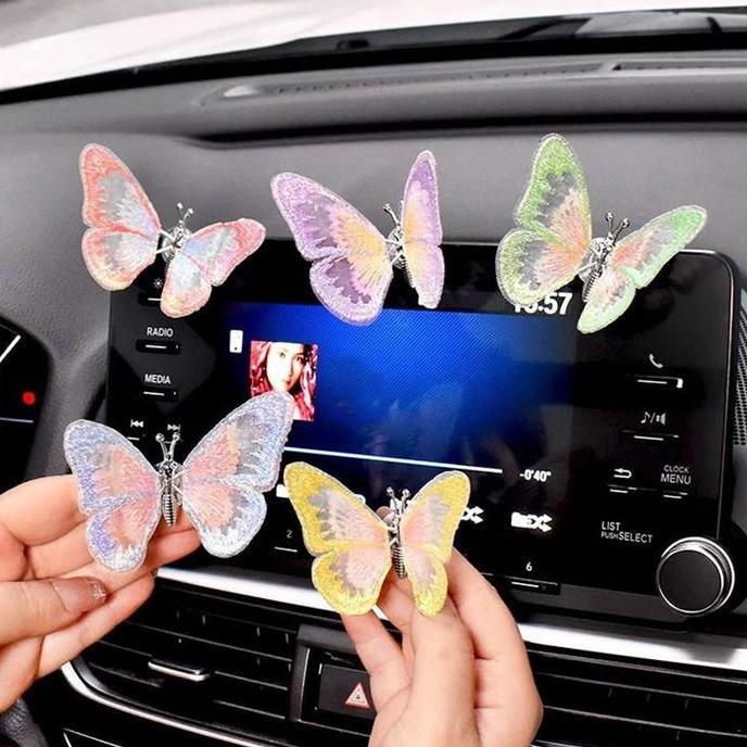 GAIZINPO Dekorasi Mobil/Kupu-kupu Aksesoris Fesyen/ Dekorasi Kupu-kupu Mobil/Aksesoris Fashion Kupu-
