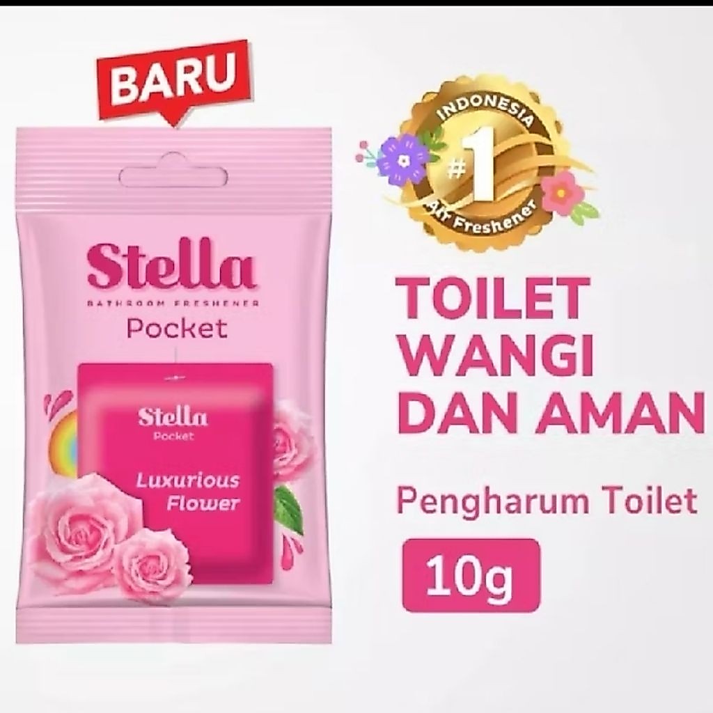 Stella Pocket untuk Kamar Mandi Pengharum Kamar Mandi