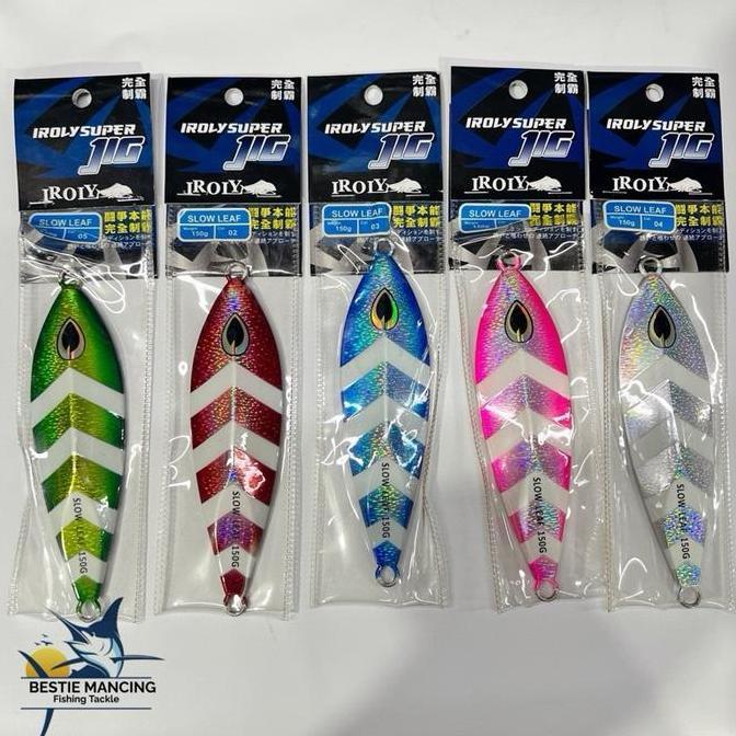 Metal Jig Iroly Slow Leaf 150gram 13cm 5 Warna