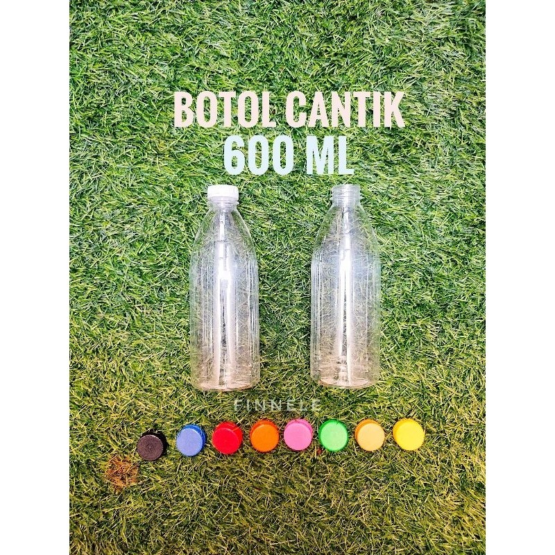 Botol Cantik 600ml / Botol Plastik 600ml / Botol Valencia