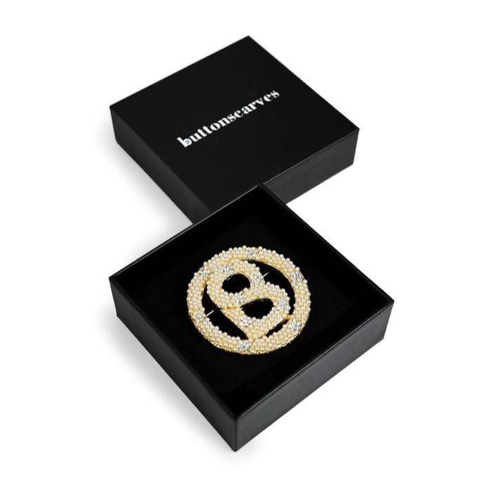 (Best) Solara Daisy Lavish Luxe Deux Claire Lyra Siera Poppy Brooch by Buttonscarves [Kumpulan Bros 