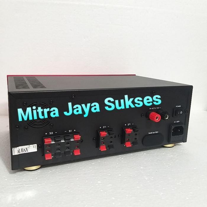 PROMO FREE 3 SUARA - AMPLI AUDAX AXM GARUDA 3 PLAYER 8 CHANNEL AMPLIFIER WALET ORIGINAL DAN TERPERCA