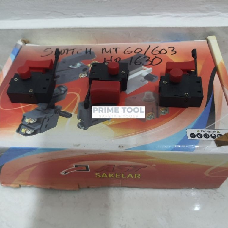 AST Saklar Switch Mesin Bor Listrik Electric Drill Maktec MT60 MT603 Makita HP1630