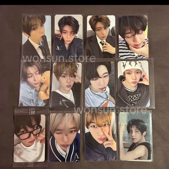 PC PHOTOCARD OFFICIAL NCT WISH SION STEADY VC BONEKA MANYUN PEACE KRIWIL EVERLINE COLOR WINK PLUIT S