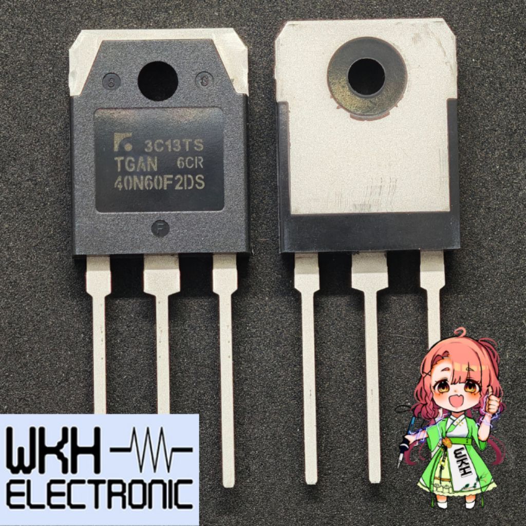 ORIGINAL TGAN40N60F2DS TGAN 40N60F2DS TGAN 40N60 F2DS IGBT N-Ch 600V 80A TO3PN