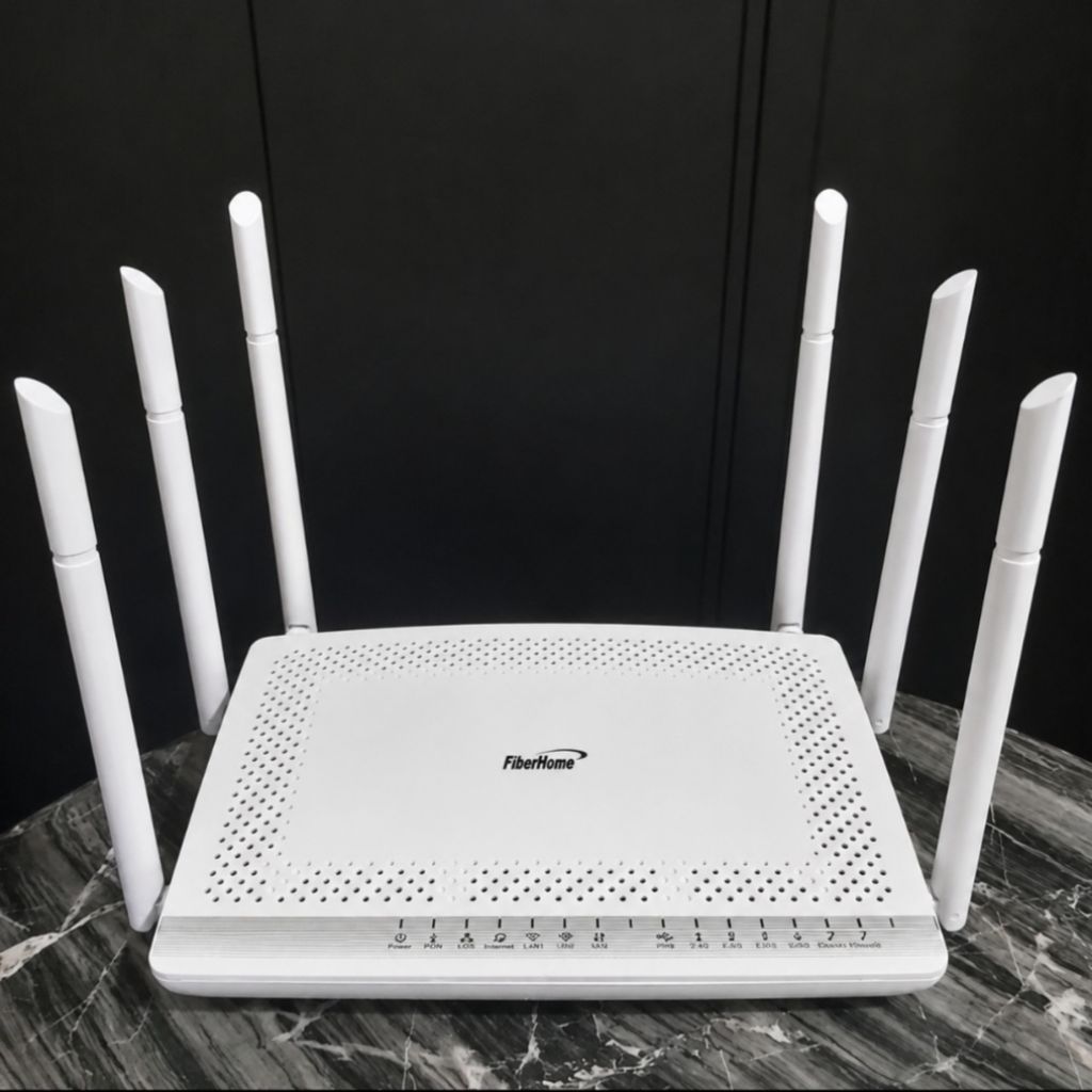 ONT GPON FIBERHOME HG6245N | PREMIUM 6 ANTENA