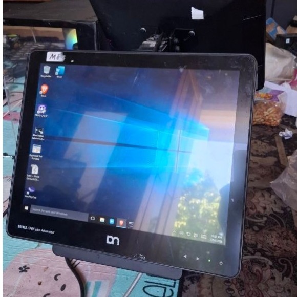 PC Kasir Dual monitor Touchscreen 2nd layak pakai