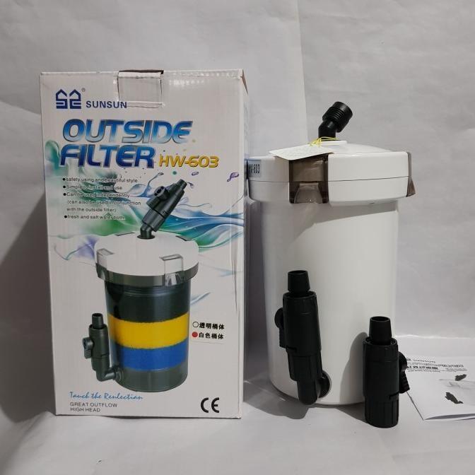EXTERNAL FILTER SUNSUN HW 603B ORIGINAL DAN TERPERCAYA