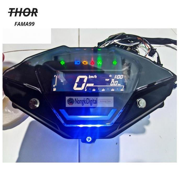 Speedometer Spidometer Full Dital Custom Pnp Vario 125 150 Led Old