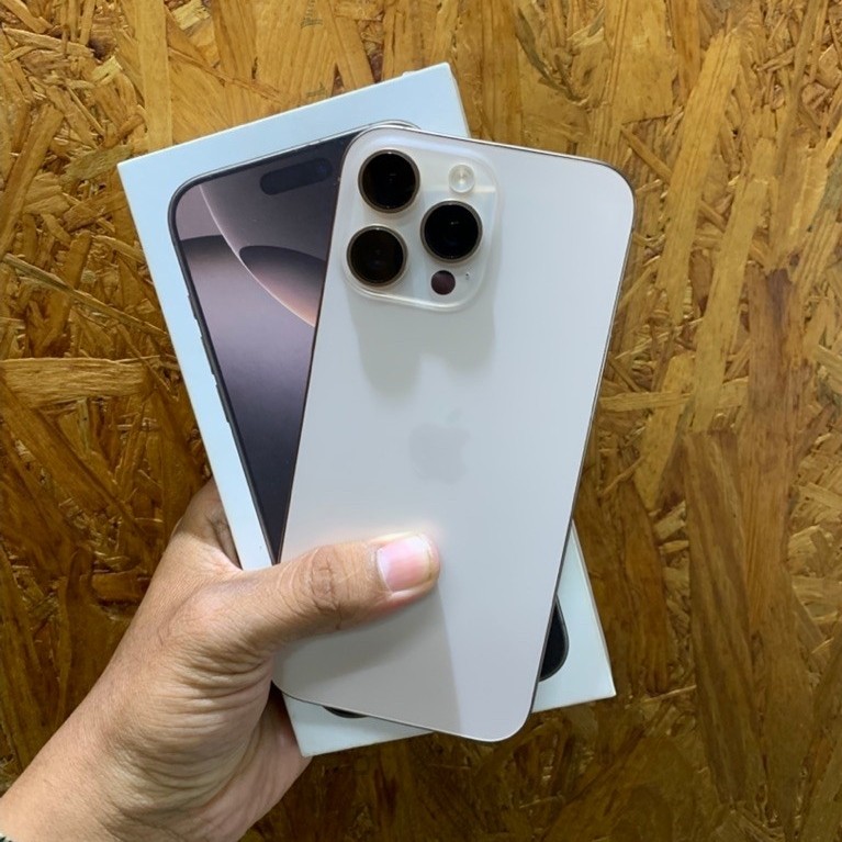 IPHONE 16PRO MAX 256GB SECON IBOX MULUS FULL ORI