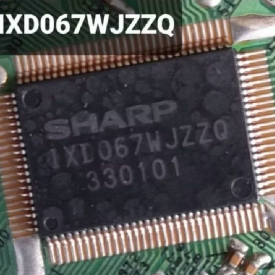 IC mikom tv Sharp tabung slim dan flat
