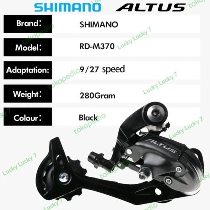 Promo Rd Shimano 9 Speed Rd 10 Speed Altus M370 Acera M390 Alivio M4000 Cod