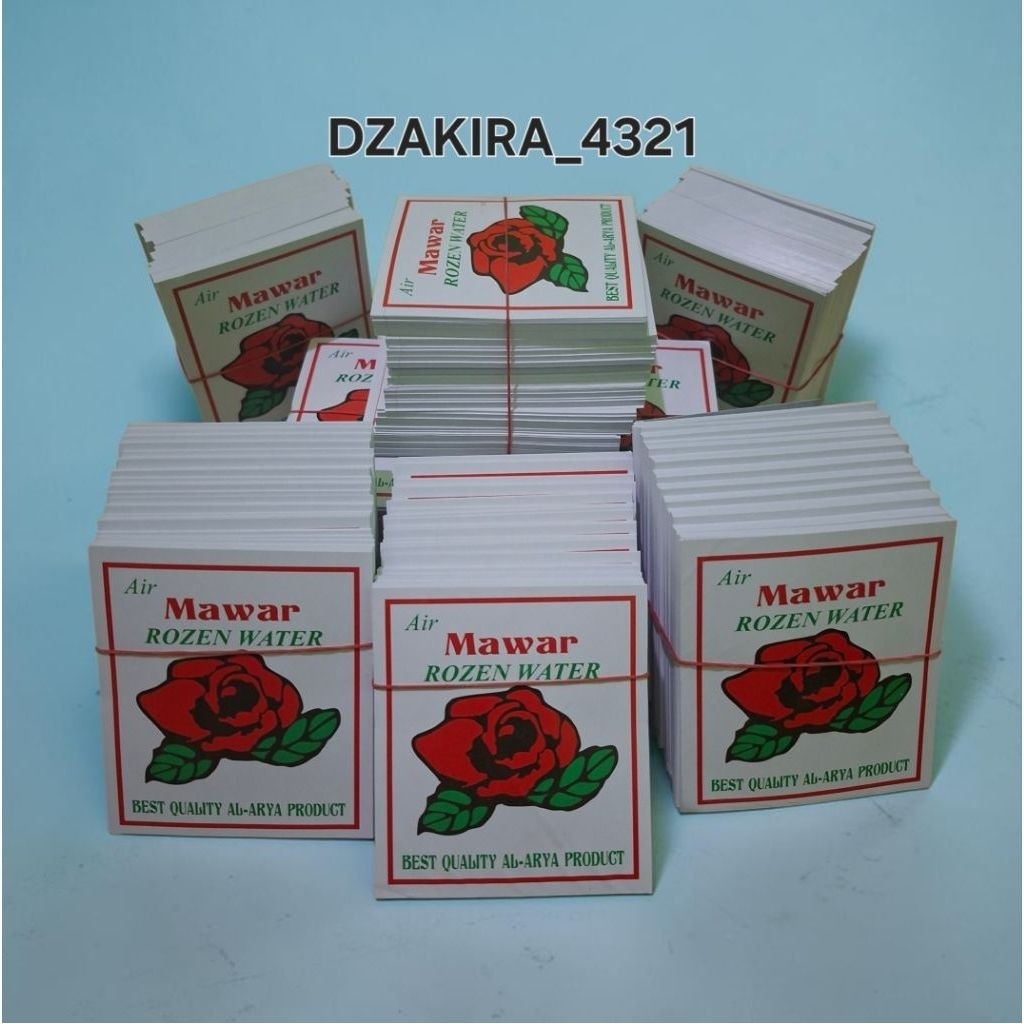 kertas air mawar rozen water 1500 lembar
