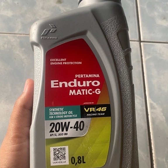 Oli Pertamina Enduro Matic G 20W-40