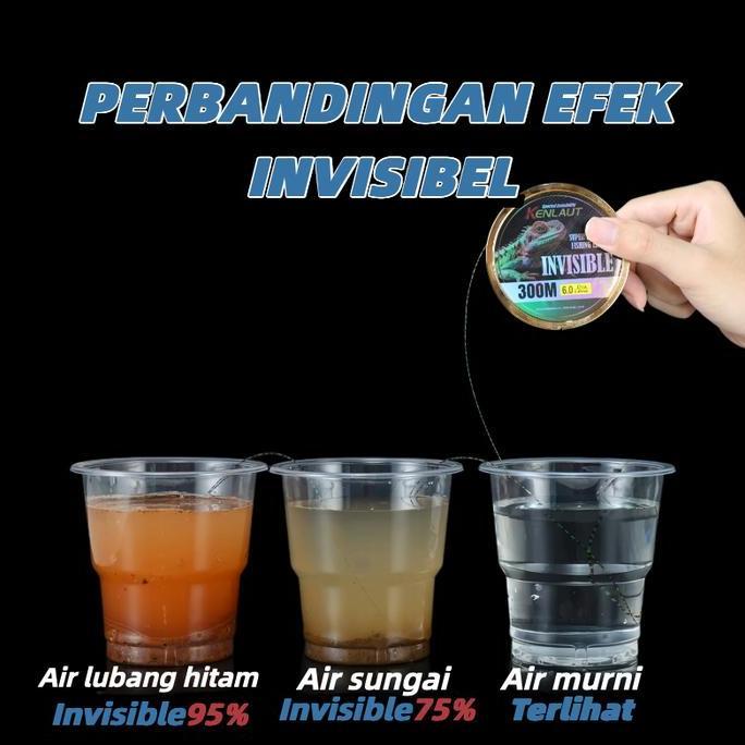 Mancingmania- Senar Pancing Nilon 300M Speckle Panjang