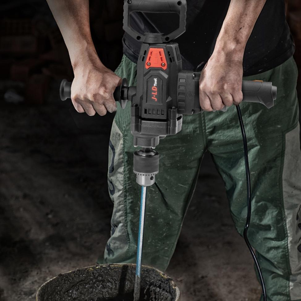 JLD 16MM Mesin bor listrik J16-3 800W Bor tangan listrik Mesin bor pesawat Electrik Drill Variable S