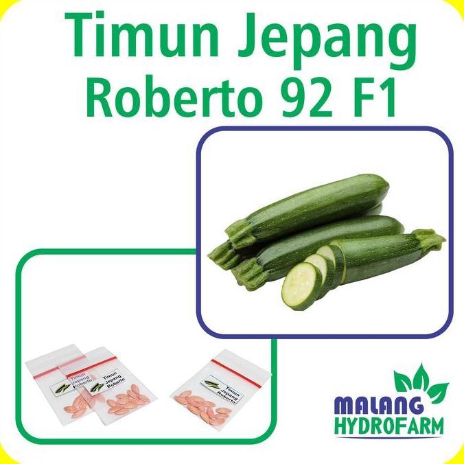 Benih Timun Jepang Roberto 92 Repack Cap Kapal Terbang Biji Bibit Mentimun Hydroponik Hidroponik Say