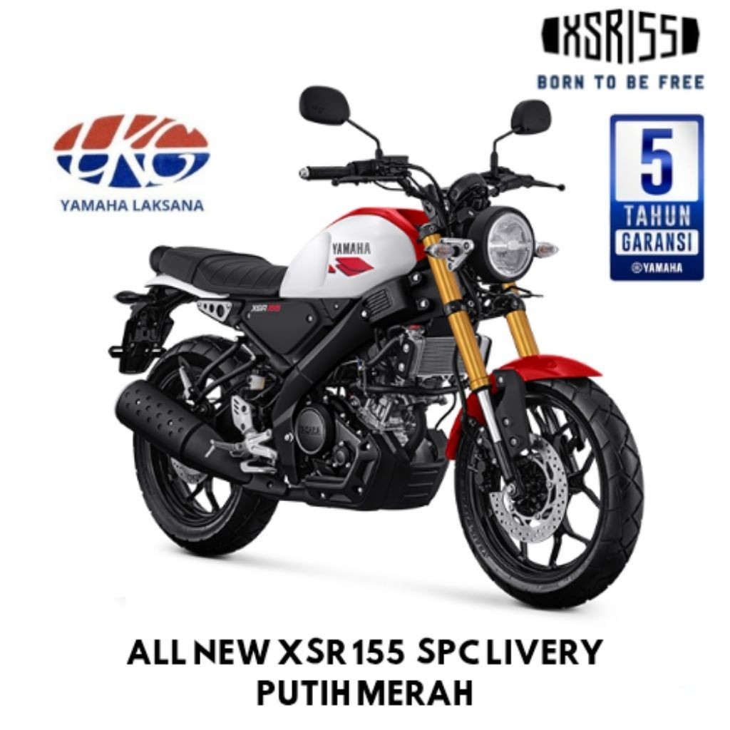 Sepeda Motor YAMAHA XSR 155 70TH LIVERY(LINK CICILAN MOTOR BY SPALATER)