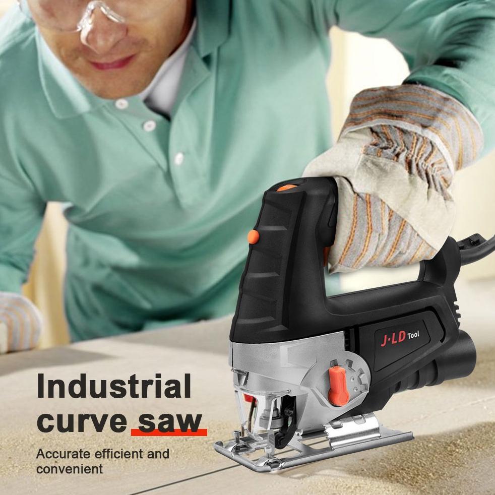 JLD Jig Saw Laser 580Watt Gergaji Listrik Mesin Potong Jigsaw jld tools Mesin Gergaji Ukir Jigsaw Un