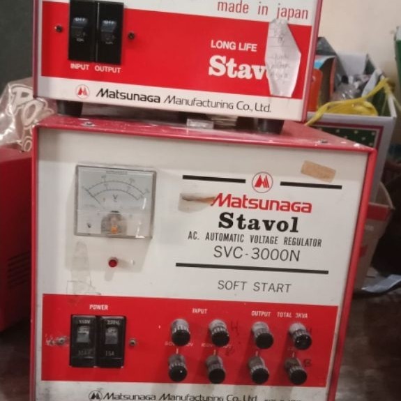 Stabilizer/Stavolt Matsunaga Original Japan SVC 3000Va